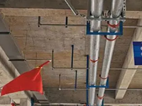 河源市管廊支架的安装方法